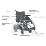 Carucior cu rotile cu actionare electrica - CS810