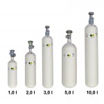 Butelii pentru oxigen, din aluminiu, cu capacitate 1L, 2L, 3l, 5L si 10L - Luxfer