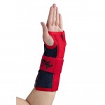 Orteza lunga de mana cu atela pentru articulatie cu sireturi, din jeans - ARJ19B