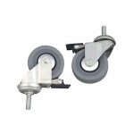 Roti cu frana pentru cadru de mers, pereche - RV7077
