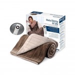Patura electrica din microfibra pentru doua persoane, 180 x 140 cm, 6 trepte de temperatura  -Relaxy TH-02