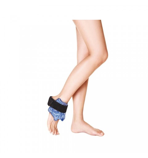 Compresa calda/rece, cu perle din gel, pentru glezne - MD-568