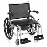 Scaun bariatric pentru baie si toaleta, cu sezut de 50 cm - RH840