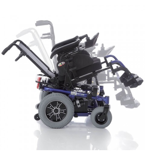Carucior cu rotile cu actionare electrica, sezut de 45cm - CS900BL Mobility seria ARIES