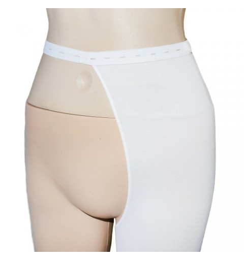 Ciorapi compresivi antitromboza, tip pantalon cu fixare pe talie - ARS09