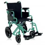 Carucior cu rotile pliabil, tip tranzit - CP115 Next Go, verde