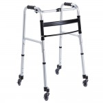 Cadru de mers pliabil, cu 4 roti mobile - RP733