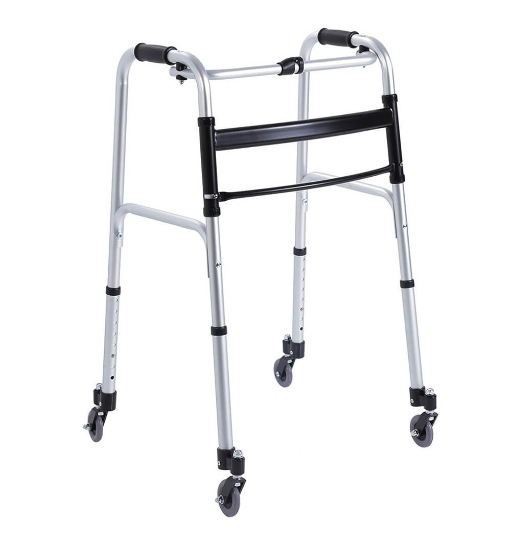 Cadru de mers pliabil, cu 4 roti mobile - RP733