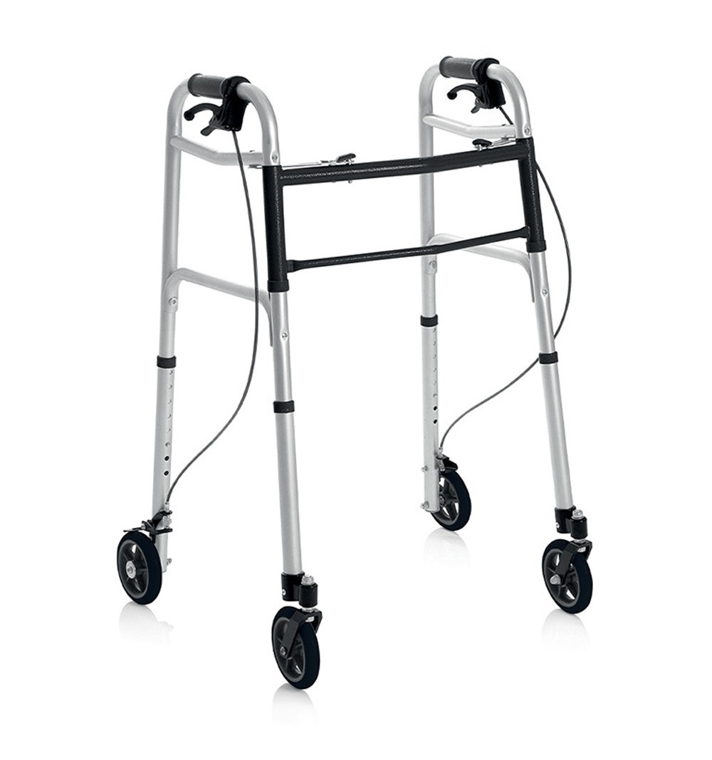 Cadru de mers pliabil, cu 4 roti - DB350