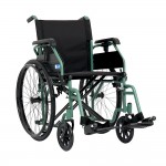 Carucior cu rotile pliabil, cu actionare manuala - CP110 Next, verde